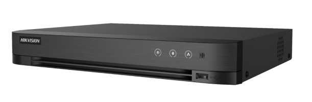 DVR - HIKVISION iDS-7216HQHI-M1/FA. + 4TB HDD / Подържа 16 HD-TVI камери до 2 MPX + 8 IP камери до 6 MPX. С Audio Over Coaxial