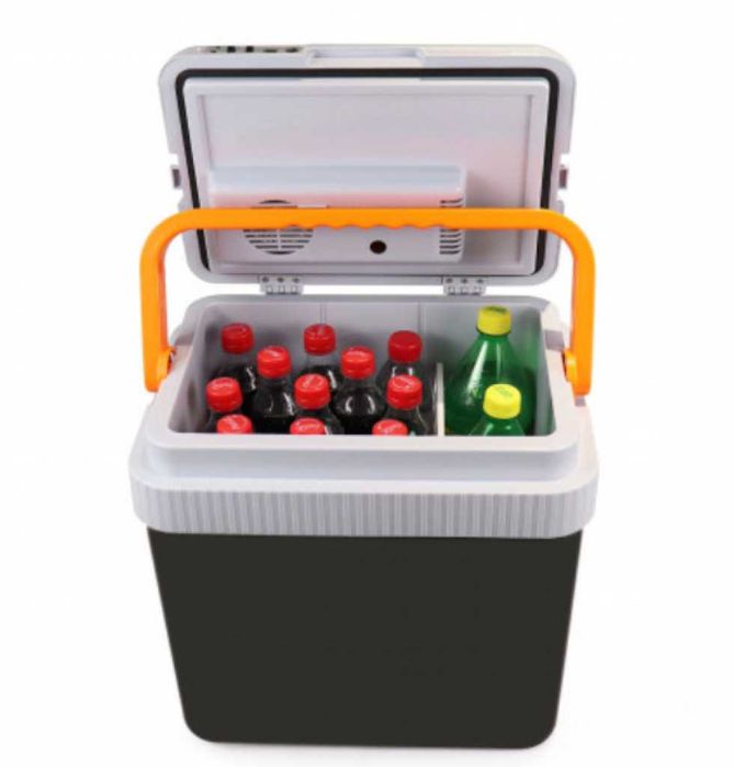 Електрическа хладилна чанта за кола 12V/220V за топло и студено