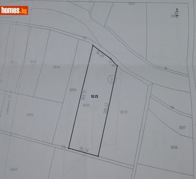 Продава се Парцел в с. Попович, Област Варна - 8760 кв.м за 4 €/кв.м - Снимка #1