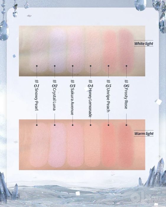 Flower knows Unicorn Embossed Blush #05 Румяна