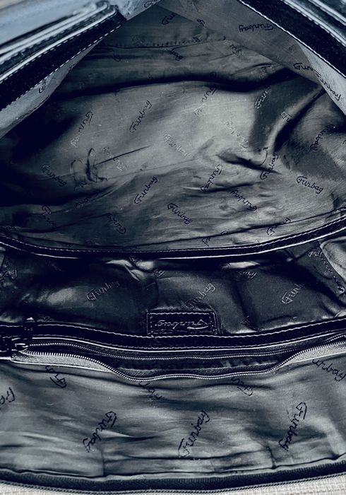 Чанта за лаптоп естествена кожа Funbag унисекс Германия