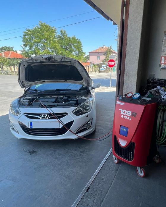 Зареждане на Автоклиматици R134a и R1234yf ПРОМО ЦЕНА 30.00евро
