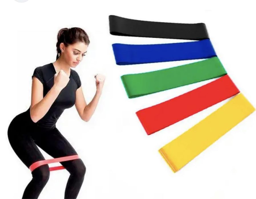 Резинки (мини-петли) для фитнеса, набор.