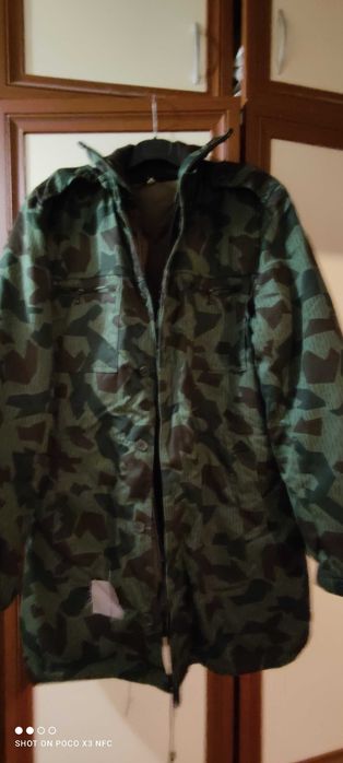 Зимна камуфлажна шуба