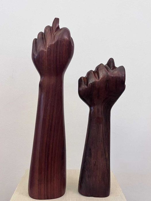 Statuete bibelouri din lemn esenta tare mare bibelou figurina ieftin