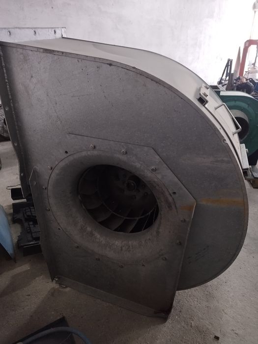 Аспирация тип охлюв, вентилатор