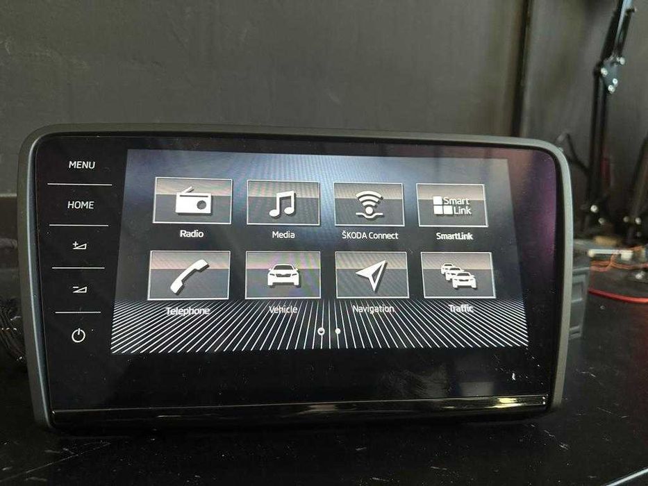Navigatie Originala Skoda MIB2.5 Harman + Display Touchscreen 9.2 Inch