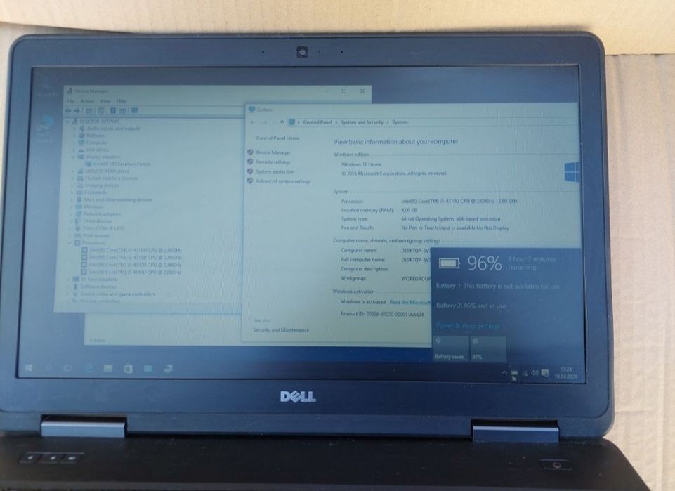 Laptop Dell Latitude i5