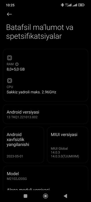 Poco x 3 pro 8+5 256