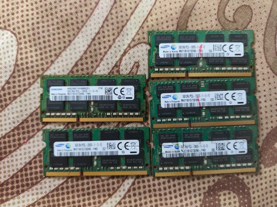 Set 16GB ddr3L Samsung sodimm (2x8gb)