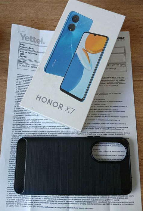 Honor X7 + Гаранция
