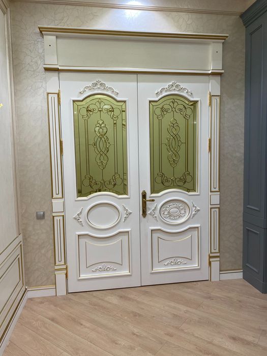 Vitraj oynalar. Uyingizni ko’rkiga kork qoshuvchi MDF, Akfa uchun