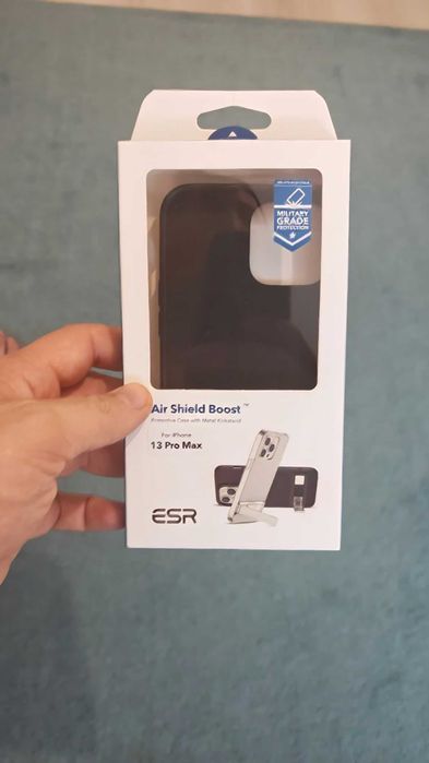 Folie sticla cu montare SPIGEN Glas.tR EZ FIT  pentru iphone 13 pro max si iphone 14 plus, casti fir MMTN2ZM/A pt. Apple, husa ESR iphone 13 pro max