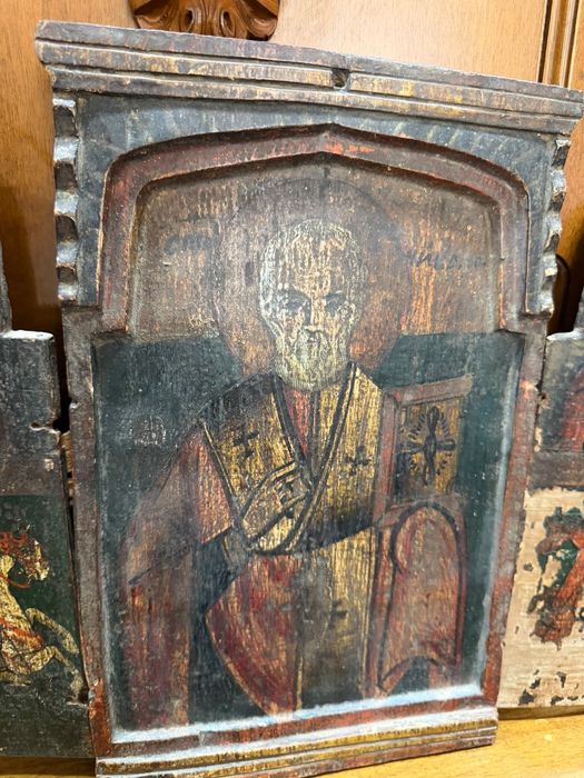 Icoana religioasa triptic