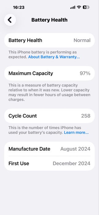 IPHONE 16 pro max 256GB