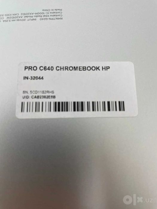 HP Pro C640 Chromebook i5 10310U 8GB 64GB Touch