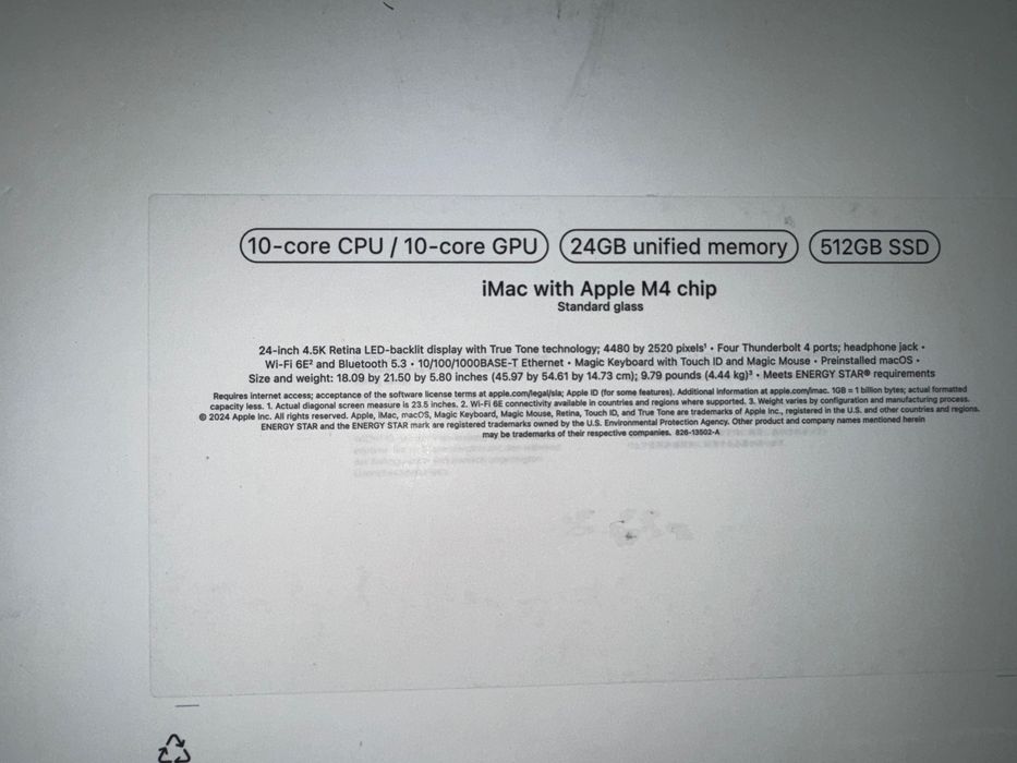 iMac (M4, 2024) настолен компютър