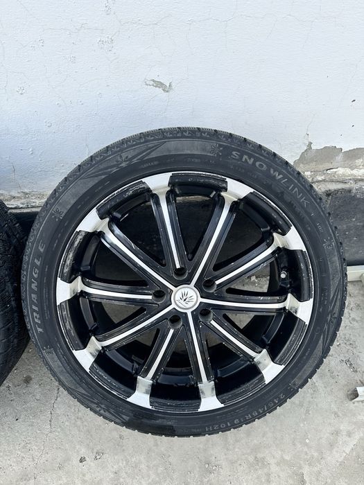 Диски с шинами на авто