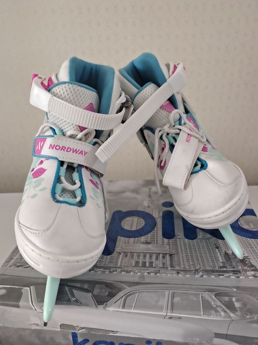 Продам детские коньки для девочек