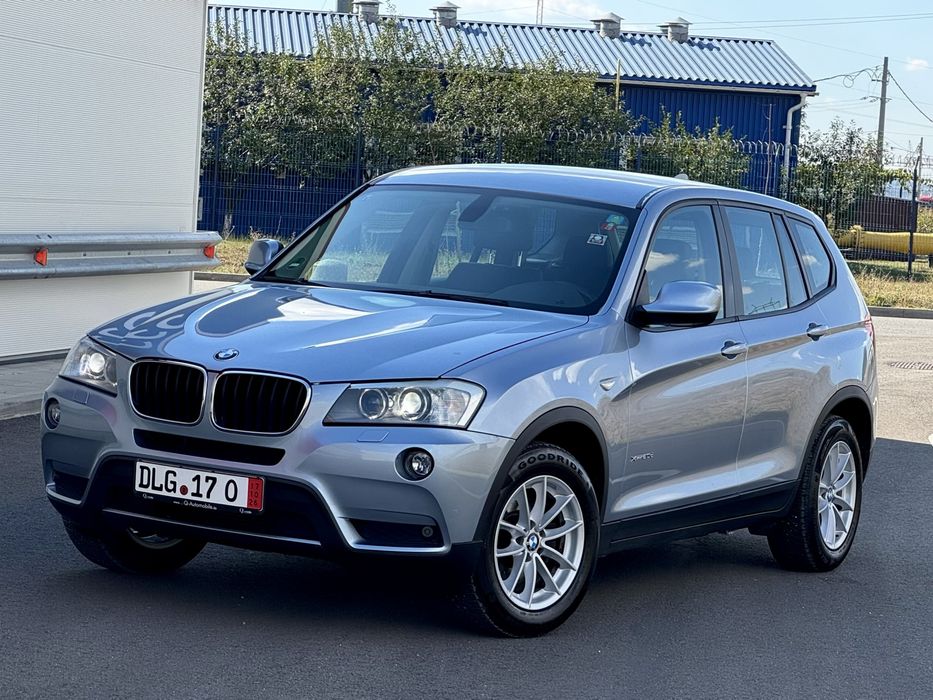 BMW X3  xDrive20d 184 CP AUTOMAT 4x4 PIELE NAVI • 2012