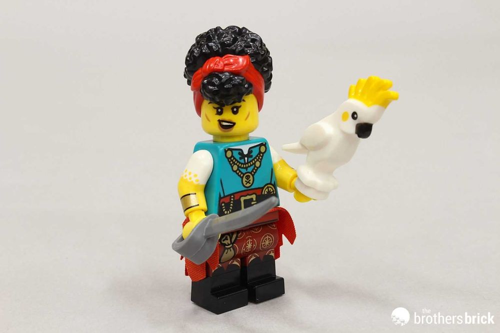 Pirate Quartermaster, Minifigurine LEGO, 71048, Seria 27, IDENTIFICATE