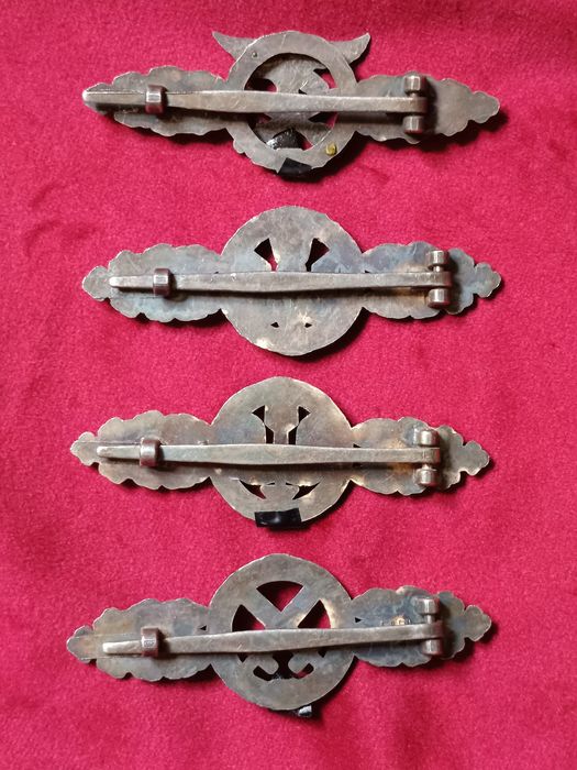 WW2 Lot 4insigne militare germane aviație/Repro/ preț pe bucată !