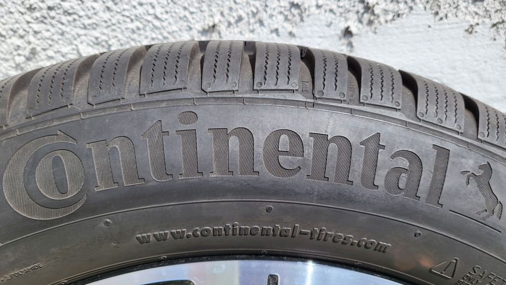Jante aliaj originale Mercedes R18, anvelope Continental 215 60 18