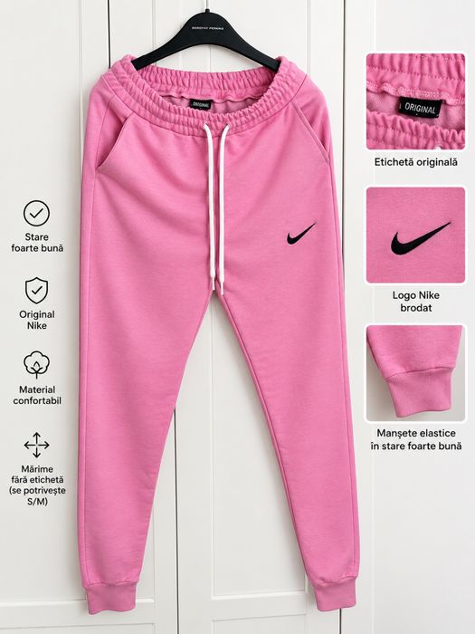 Pantaloni de trening roz