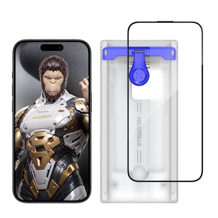 Blueo Curved Tempered Glass стъклен протектор за iPhone 15 Pro/Max