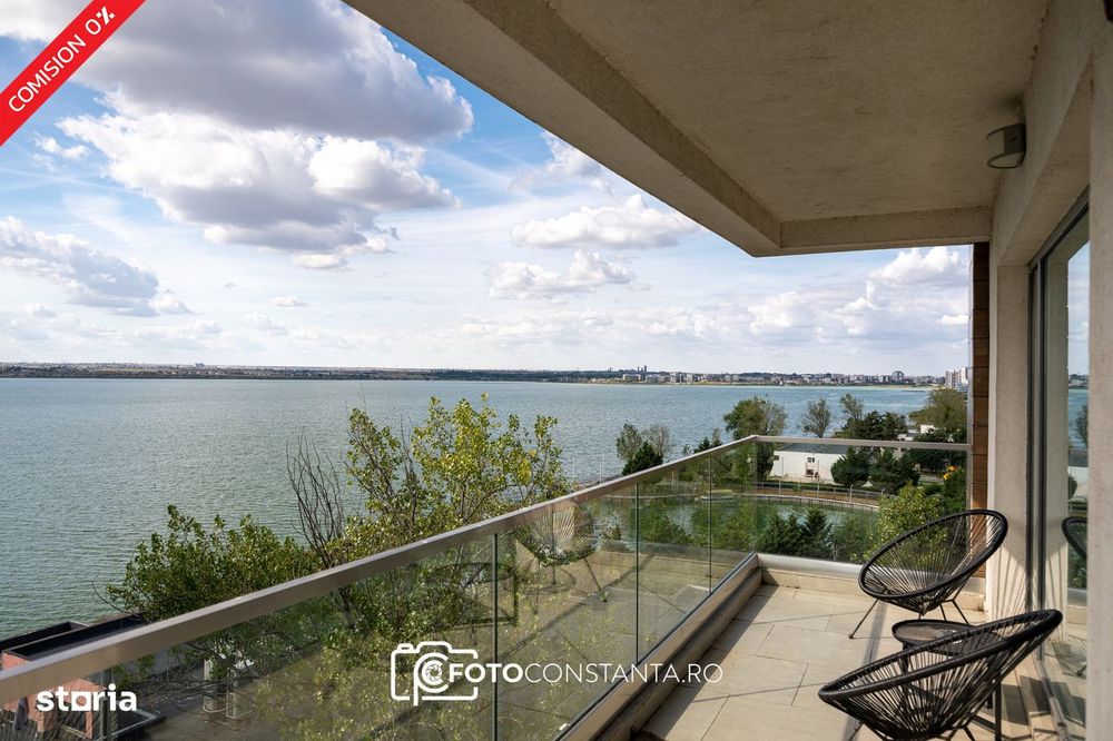 #Vedere lac : apartament mobilat cu 3 camere și 2 băi | Butoaie Mamaia