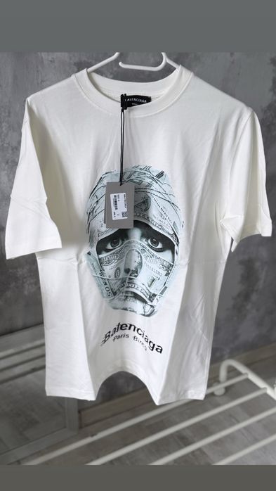 Tricou Balenciaga OFF White Amiri