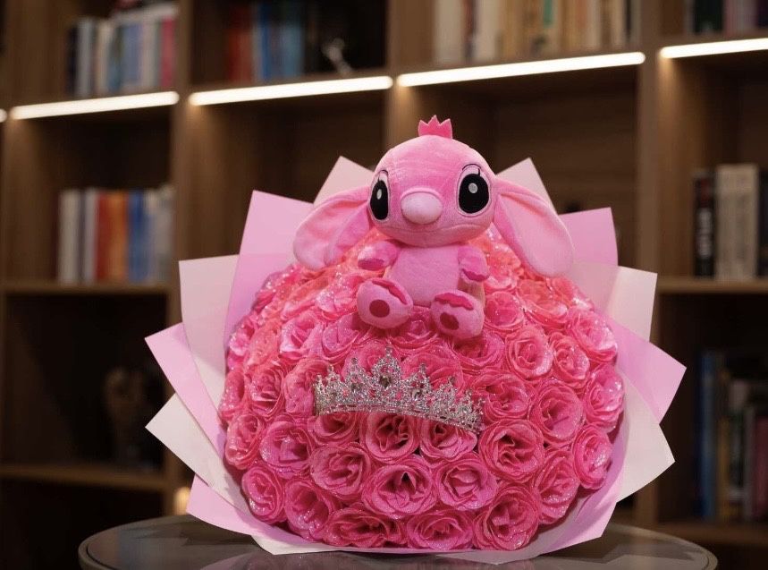 Trandafiri , ursulet ornamente din sapun