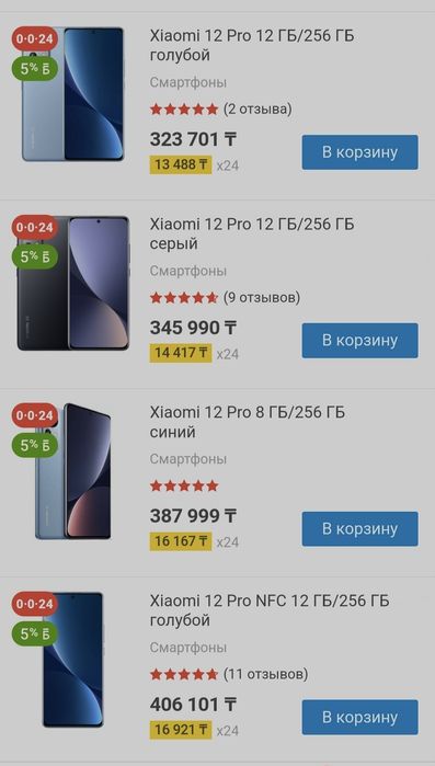 Флагман Xiaomi 12 Pro (новый)