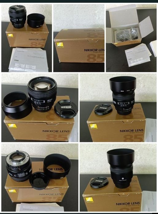 Obiectiv foto Nikon 85 mm 1.8 D