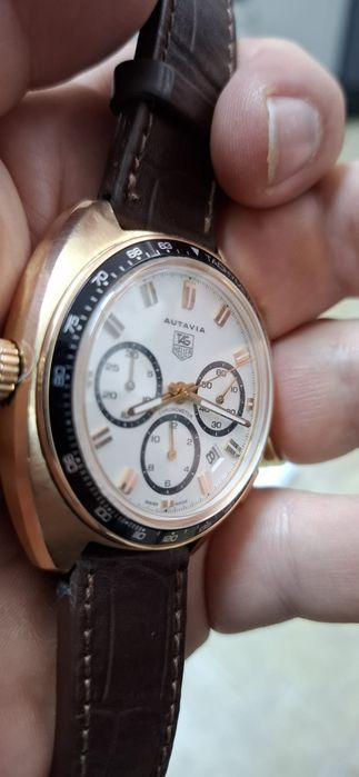 Ceas de aur 18k Autavia Tag  heuer