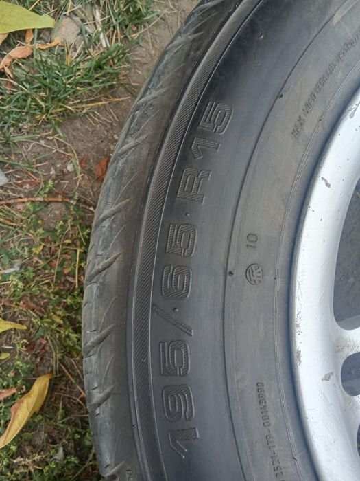 Продам титановые диски с шинами