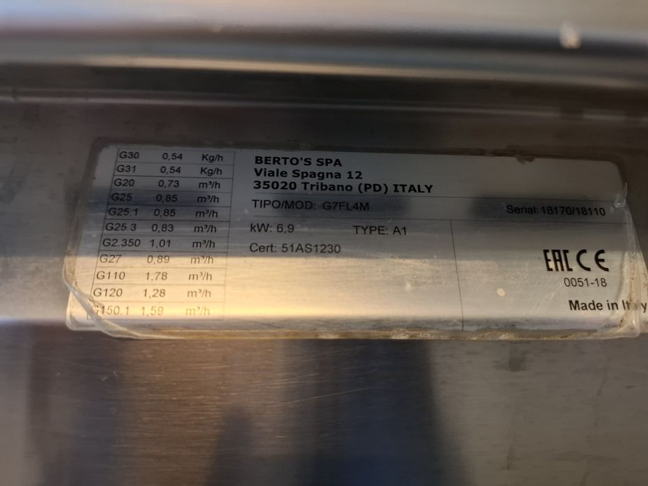 Grill funcționare gaz