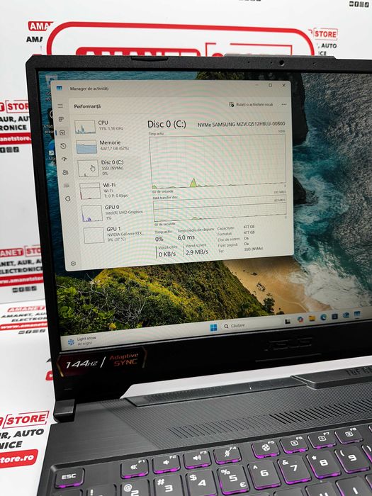 Asus Tuf Gaming F15 FX506H I5 Amanet Store Braila [14228]