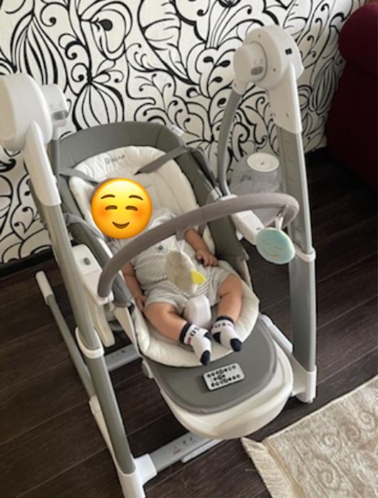 Продам марибель2в1  шезлонг стульчик для кормления