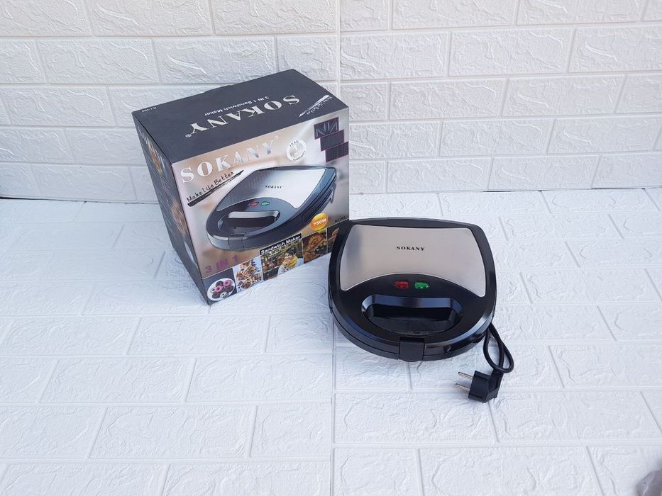 Вафельница 3в1,мультипекарь