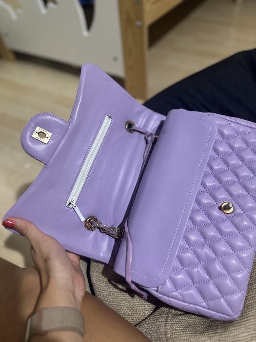 Лилава чанта Chanel