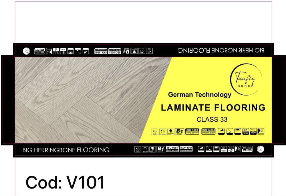 Ламинат имитация елочки 33 класс!