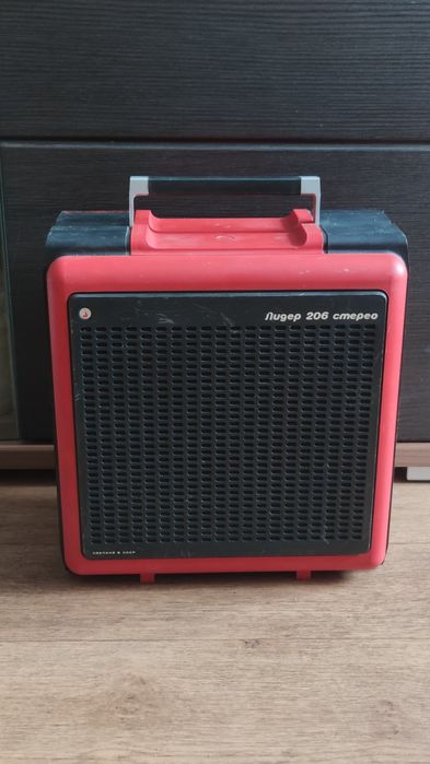 Проигрыватель Лидер 306, колонки Лидер 206