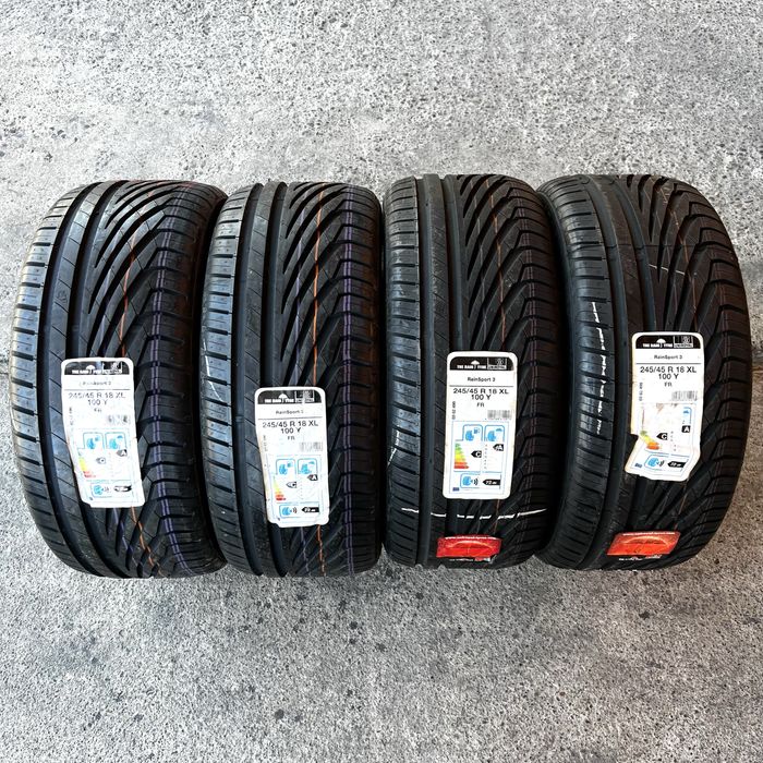 4 anvelope noi de vara Uniroyal 245/45/18