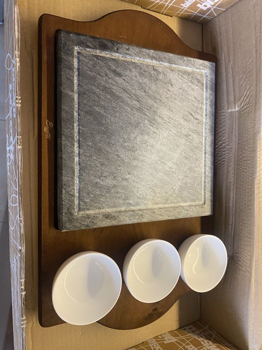 Bisetti каменна  плоча за готвене