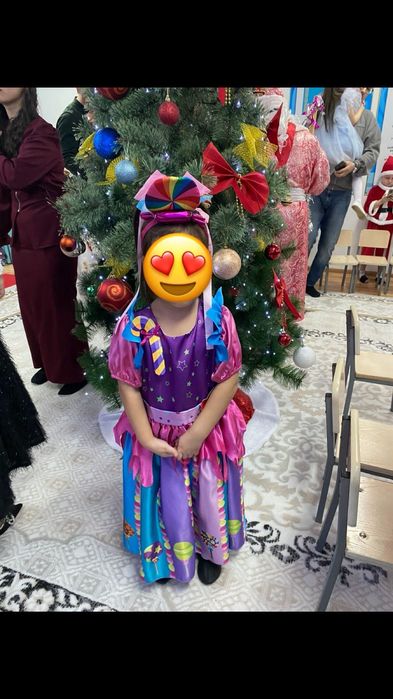 платья для девочек новый год