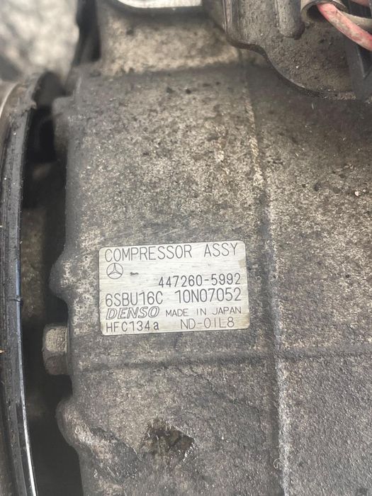 Compresor Ac Mercedes-Benz C-Class W204 2007 - 2014 2.2 C 200 Cdi Om