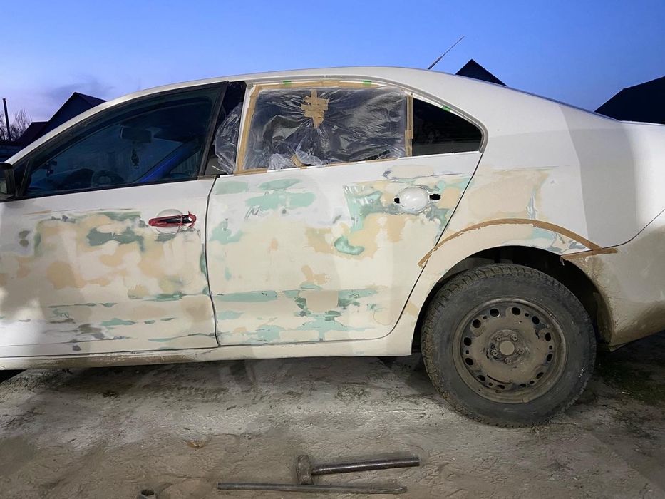 Рихтовка покраска