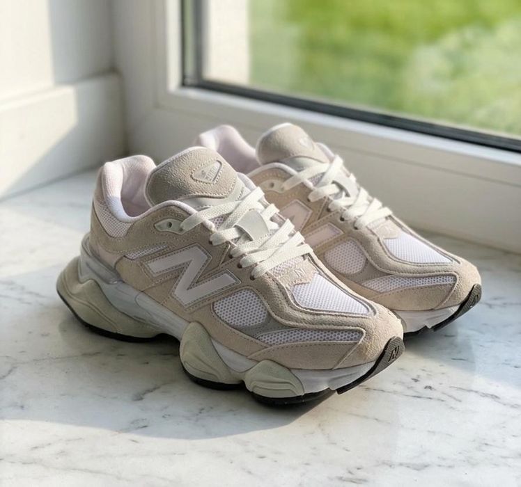 Adidasi New Balance 9060 Alb Premium