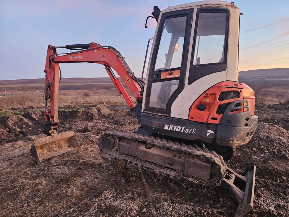 Miniexcavator Kubota KX 101-3 3.5 t